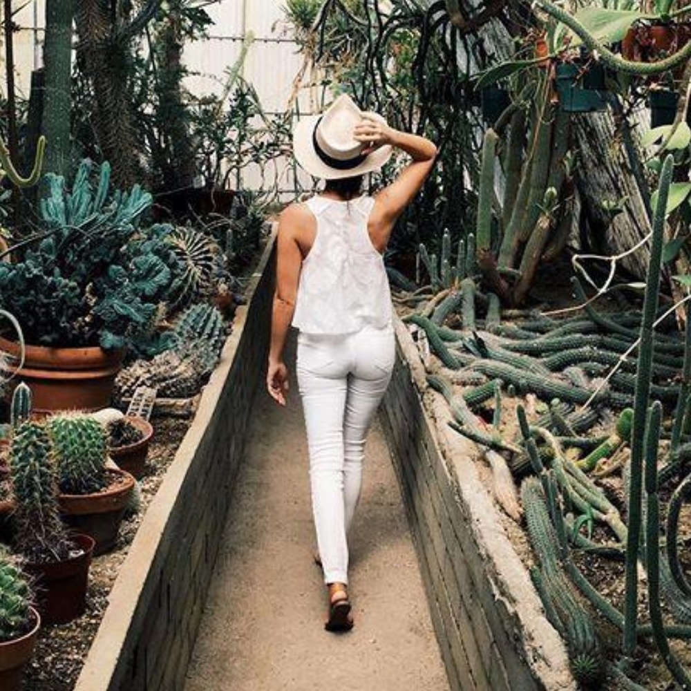 Industry Standard Skinny White Jeans